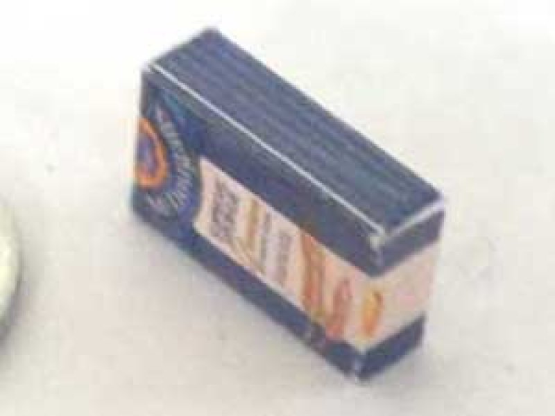 ミニチュア　1/12サイズのパッケージ