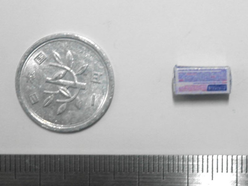 ミニチュア　1/12サイズのパッケージ