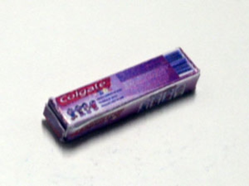 ミニチュア　1/12サイズのパッケージ