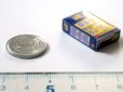 ミニチュア　1/12サイズのパッケージ