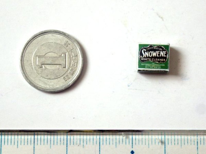 ミニチュア　1/12サイズのパッケージ