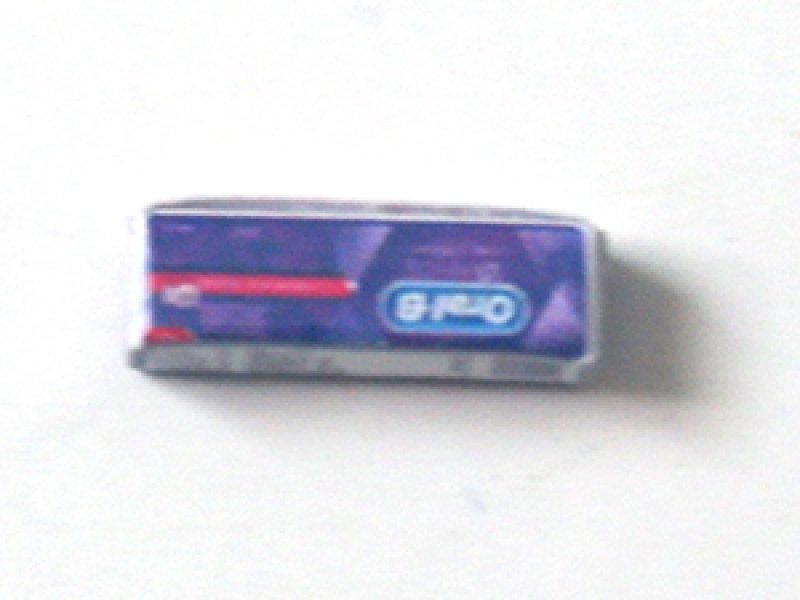 ミニチュア　1/12サイズのパッケージ