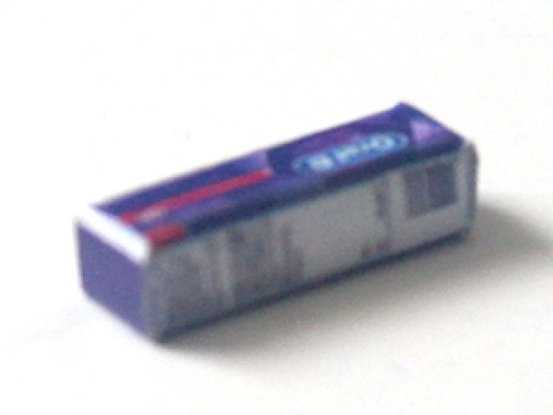 ミニチュア　1/12サイズのパッケージ