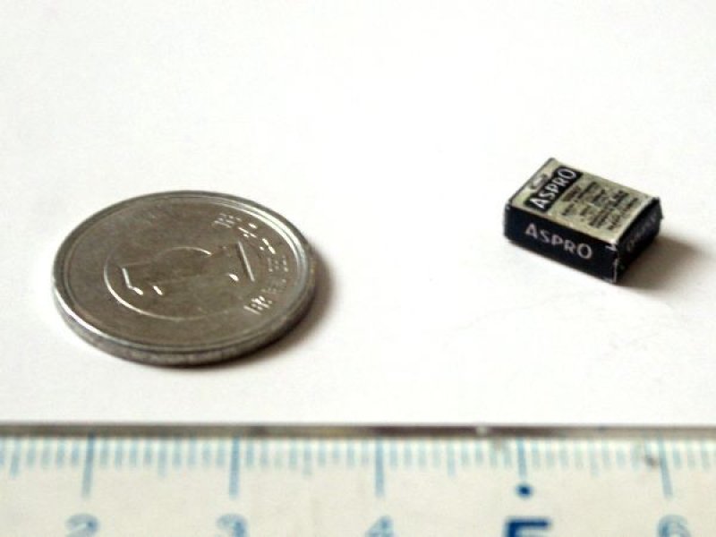 ミニチュア　1/12サイズのパッケージ