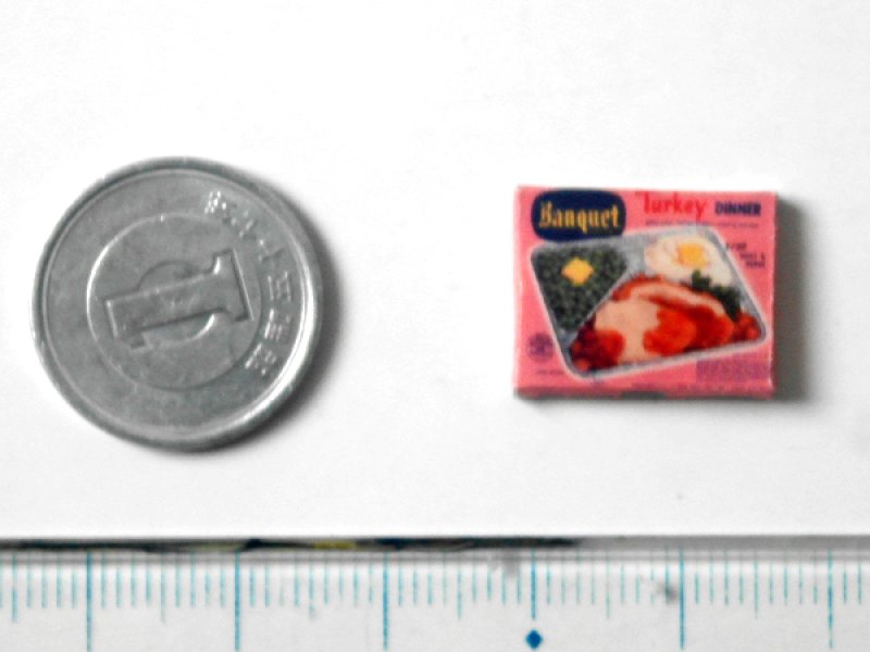 ミニチュア　1/12サイズのパッケージ