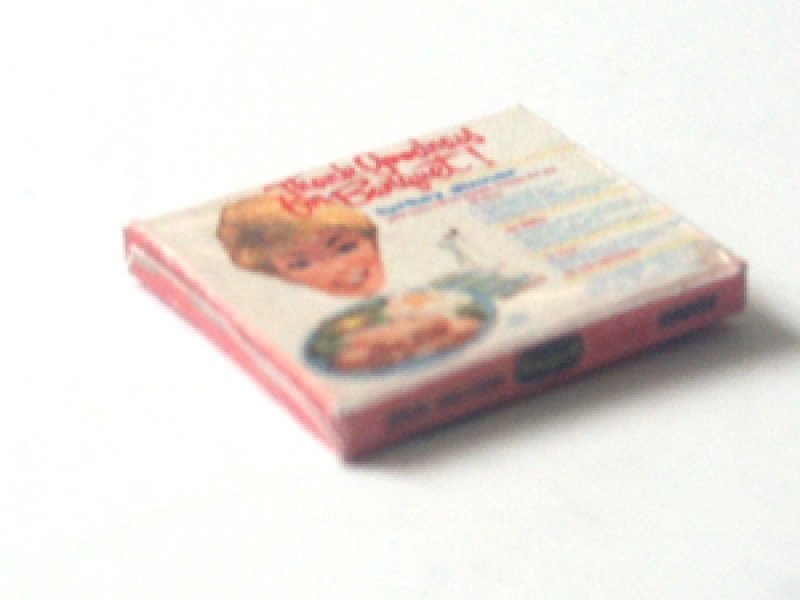 ミニチュア　1/12サイズのパッケージ