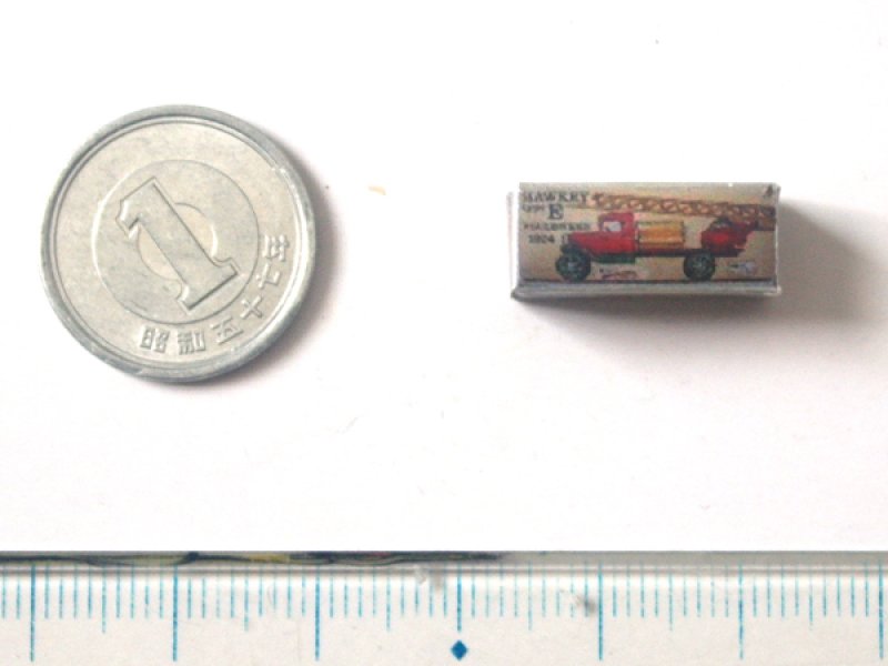 ミニチュア　1/12サイズのパッケージ