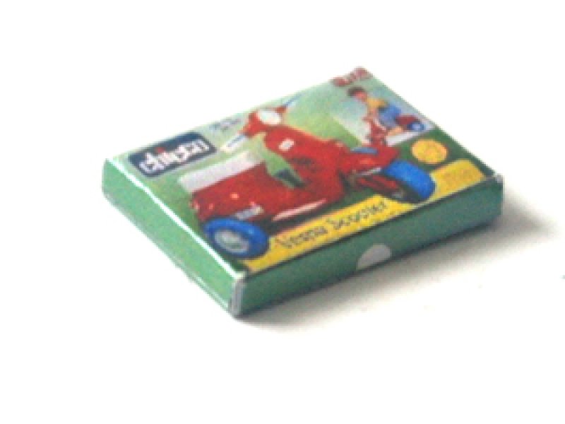 ミニチュア　1/12サイズのパッケージ