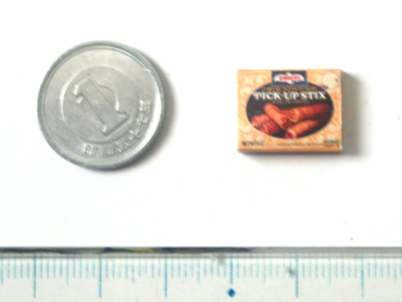 ミニチュア　1/12サイズのパッケージ