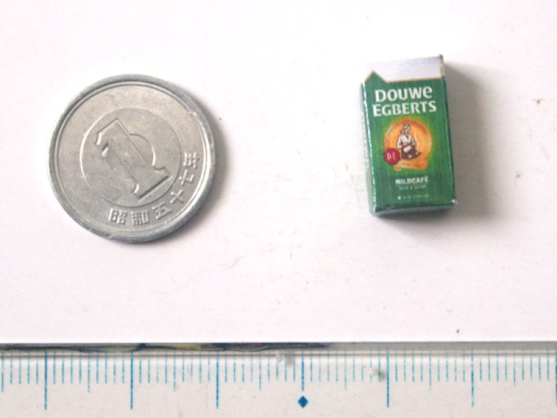 ミニチュア　1/12サイズのパッケージ