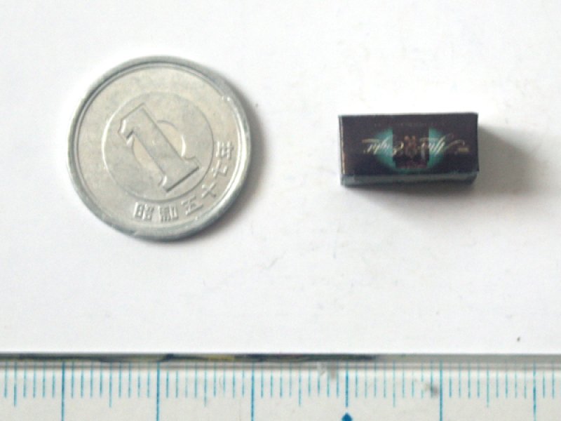 ミニチュア　1/12サイズのパッケージ