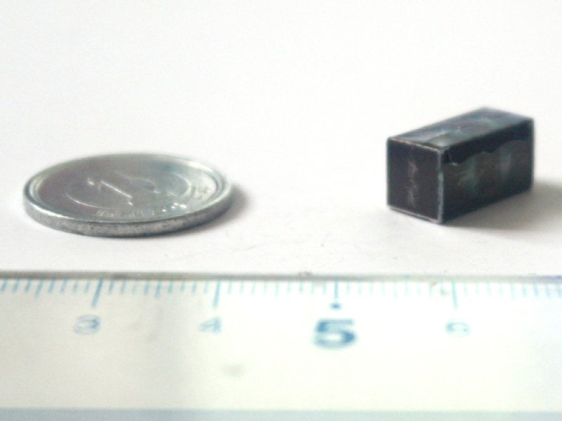 ミニチュア　1/12サイズのパッケージ