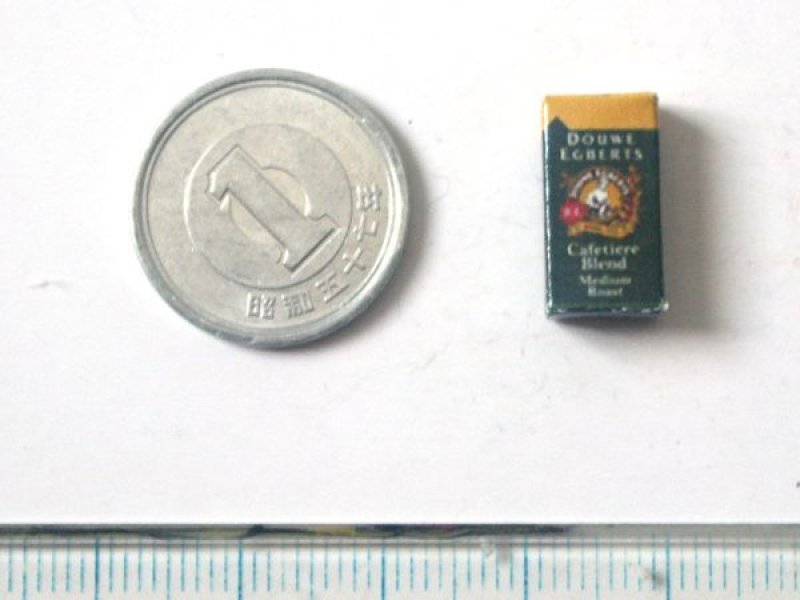 ミニチュア　1/12サイズのパッケージ