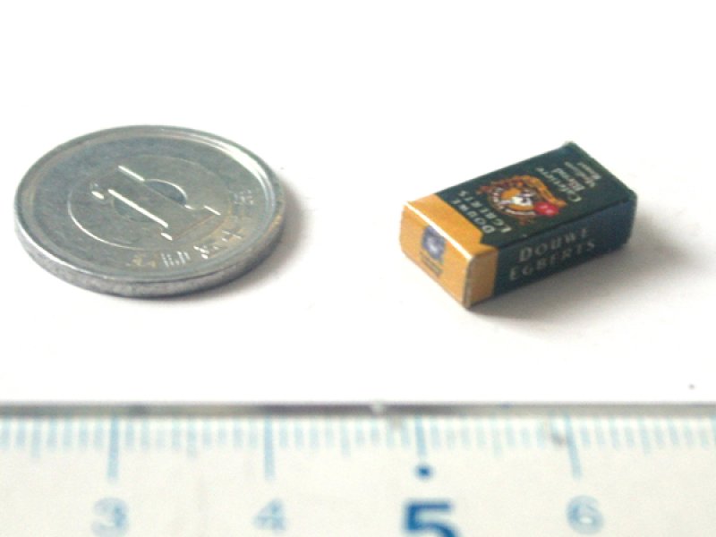 ミニチュア　1/12サイズのパッケージ