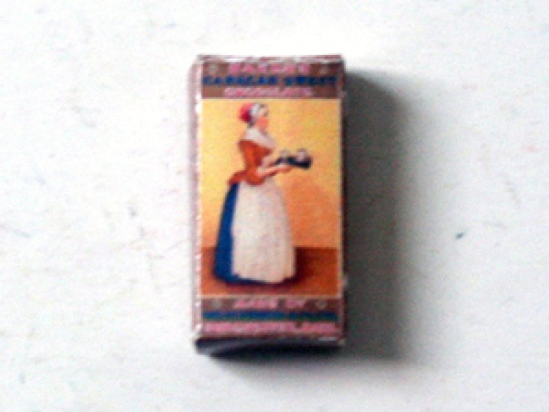 ミニチュア　1/12サイズのパッケージ