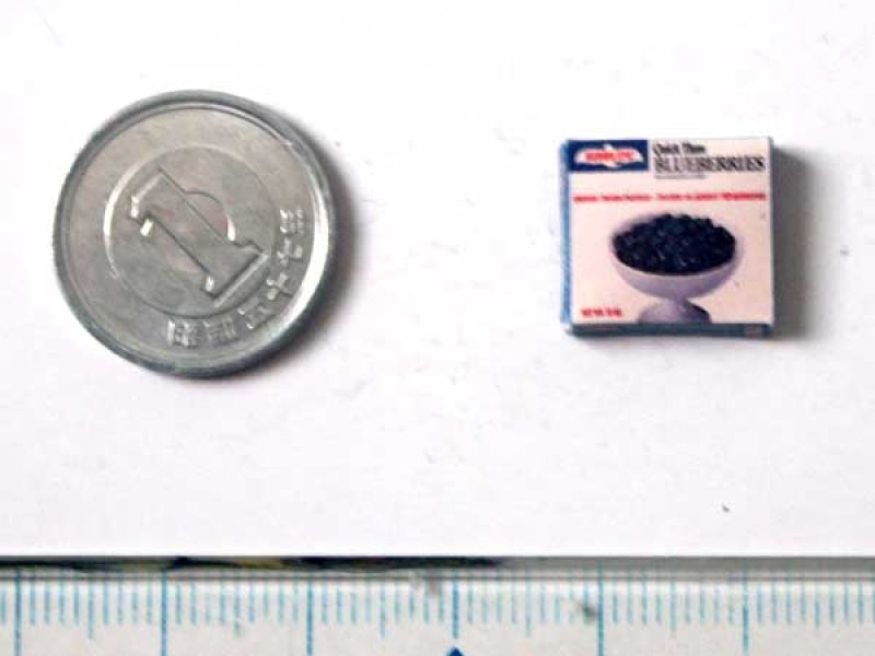 ミニチュア　1/12サイズのパッケージ