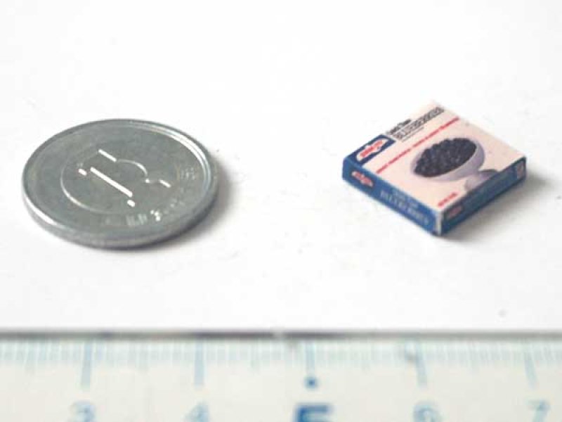 ミニチュア　1/12サイズのパッケージ