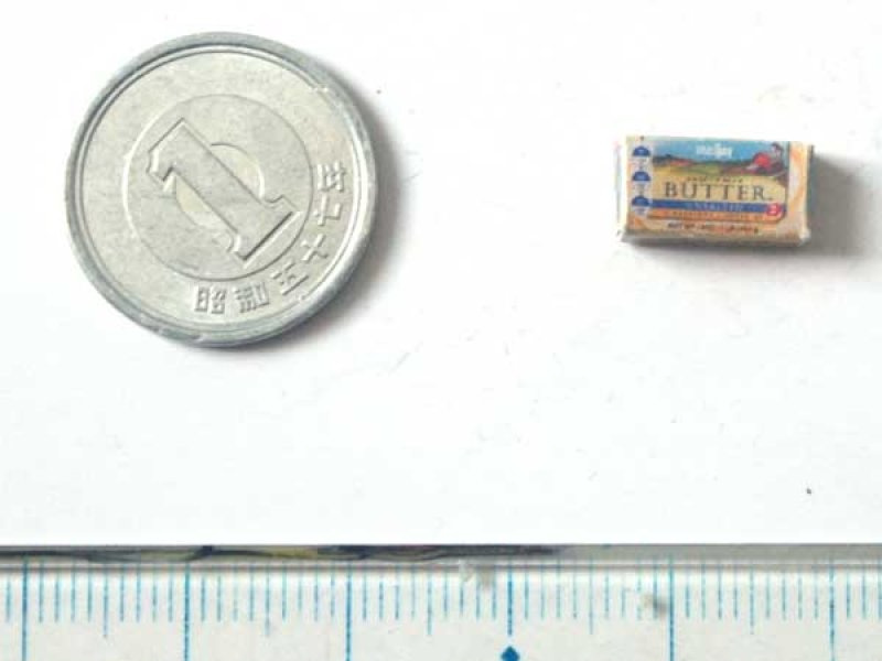 ミニチュア　1/12サイズのパッケージ