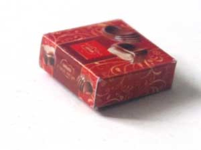 ミニチュア　1/12サイズのパッケージ