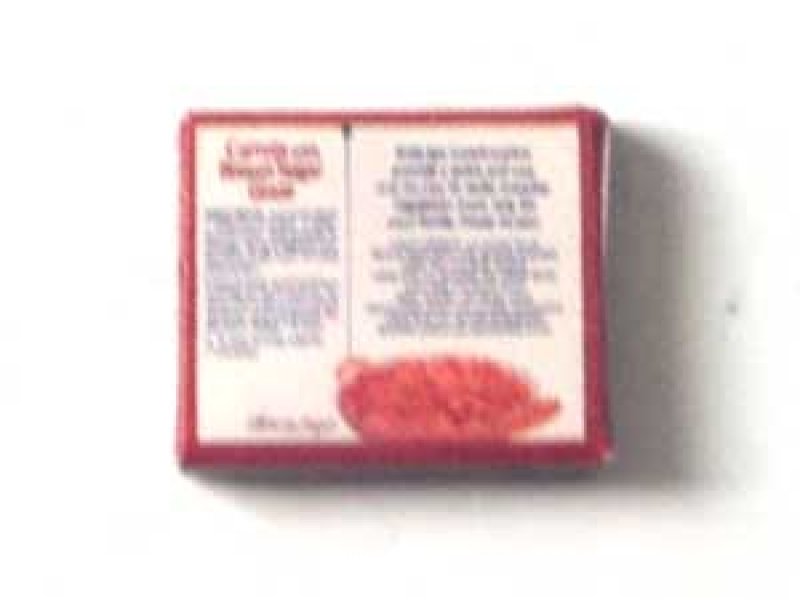 ミニチュア　1/12サイズのパッケージ