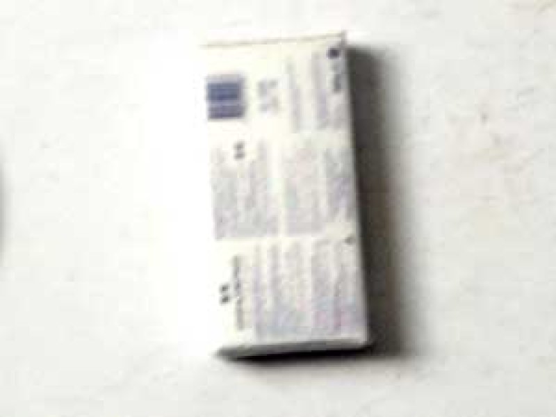 ミニチュア　1/12サイズのパッケージ