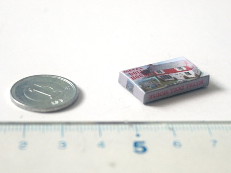 ミニチュア　1/12サイズのパッケージ