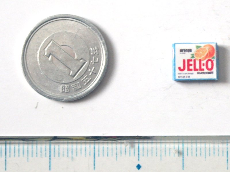 ミニチュア　1/12サイズのパッケージ