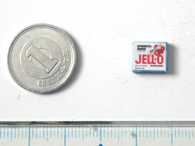 ミニチュア　1/12サイズのパッケージ