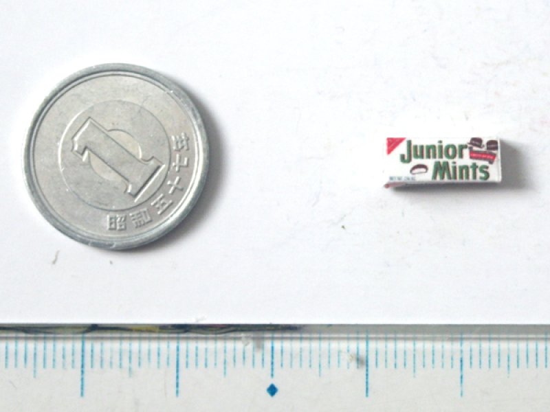 ミニチュア　1/12サイズのパッケージ