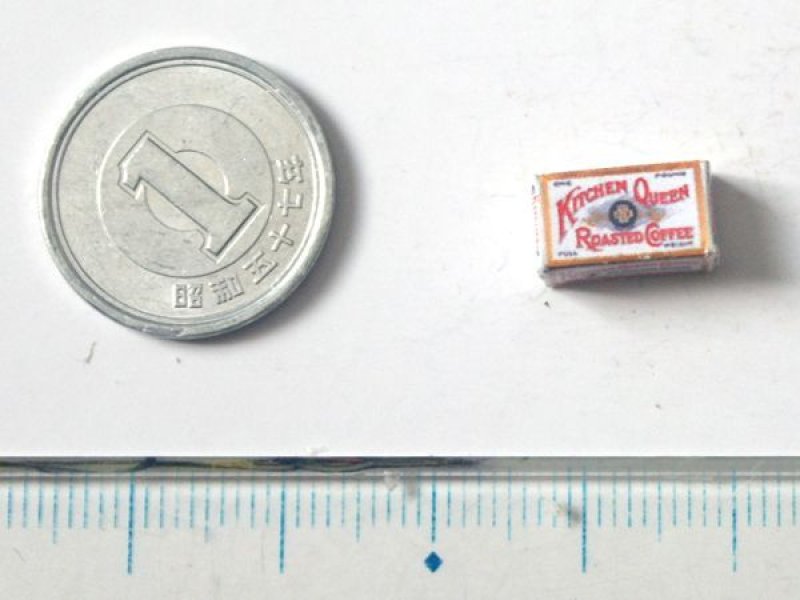 ミニチュア　1/12サイズのパッケージ