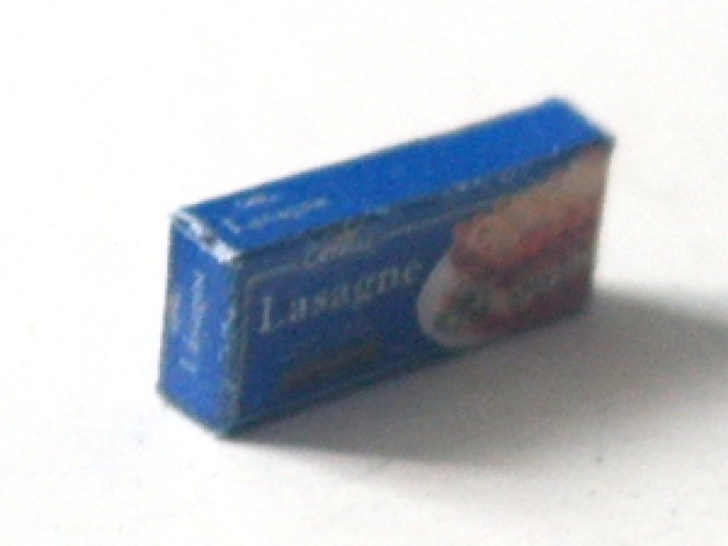 ミニチュア　1/12サイズのパッケージ