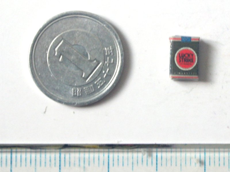 ミニチュア　1/12サイズのパッケージ