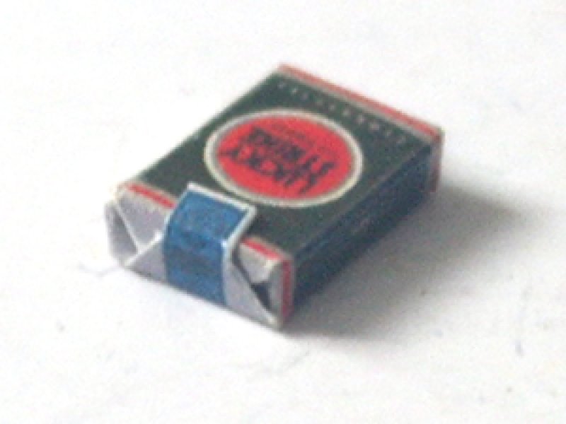 ミニチュア　1/12サイズのパッケージ