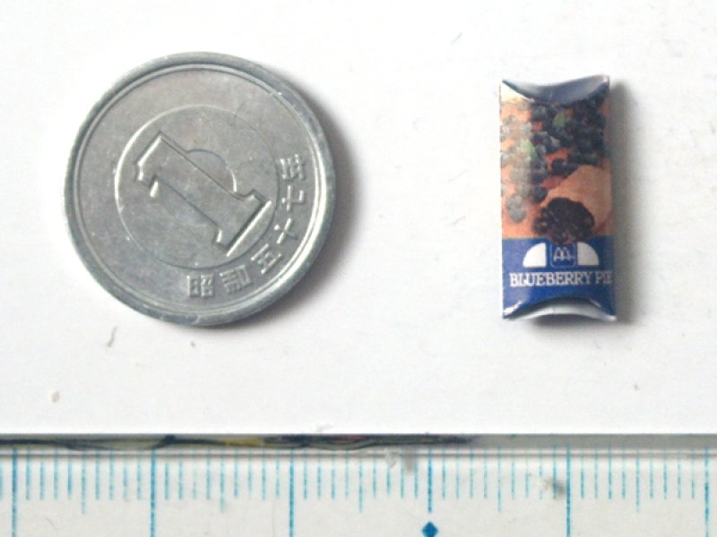 ミニチュア　1/12サイズのパッケージ