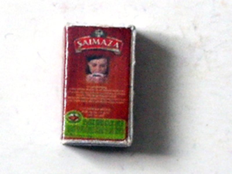 ミニチュア　1/12サイズのパッケージ