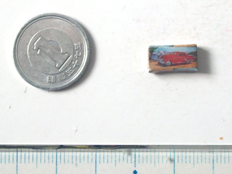 ミニチュア　1/12サイズのパッケージ