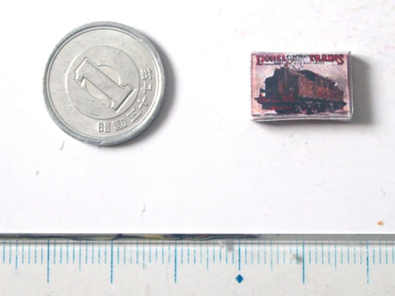 ミニチュア　1/12サイズのパッケージ