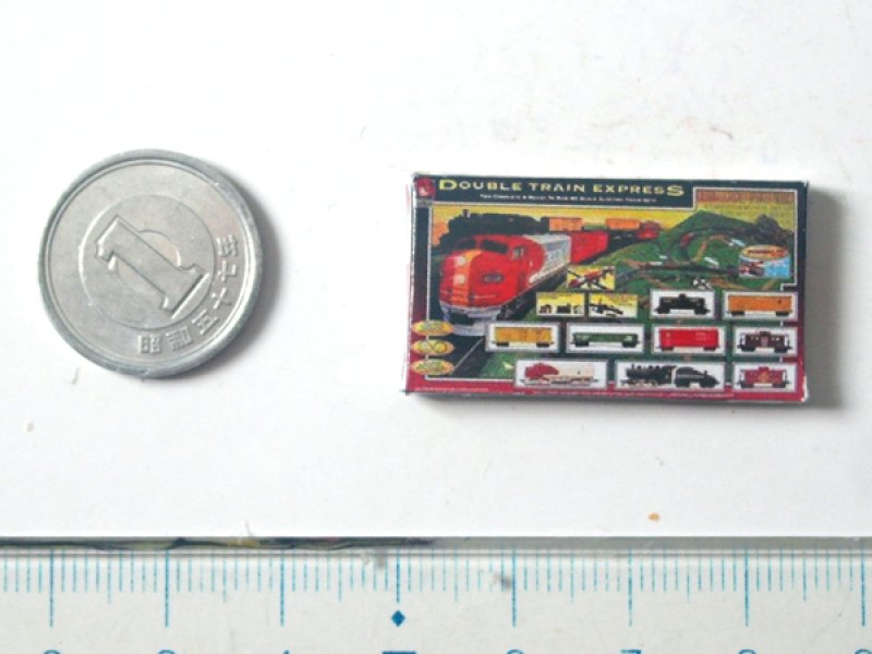 ミニチュア　1/12サイズのパッケージ