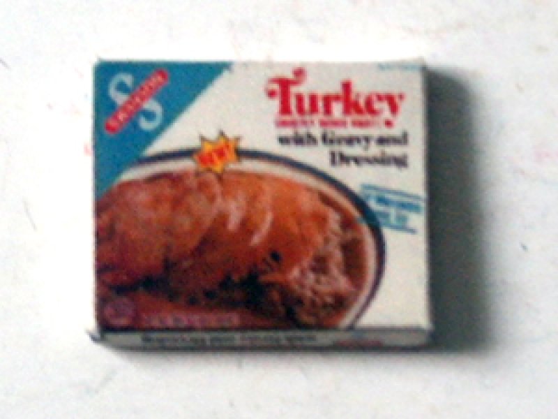 ミニチュア　1/12サイズのパッケージ