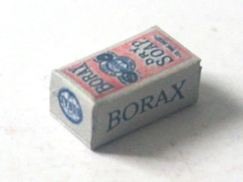 ミニチュア　1/12サイズのパッケージ