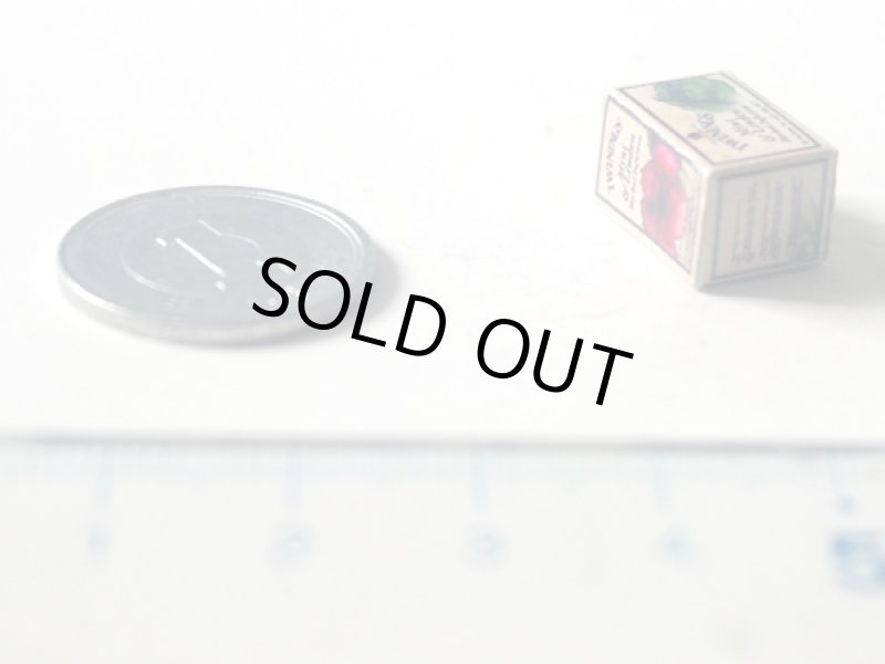 ミニチュア　1/12サイズのパッケージ