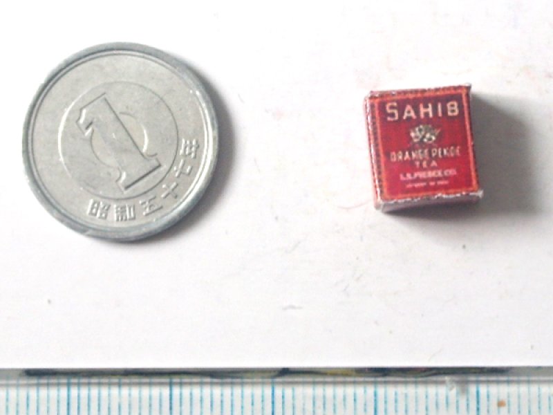 ミニチュア　1/12サイズのパッケージ