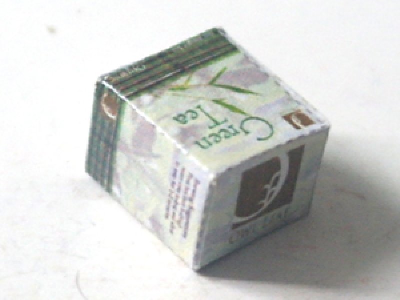 ミニチュア　1/12サイズのパッケージ