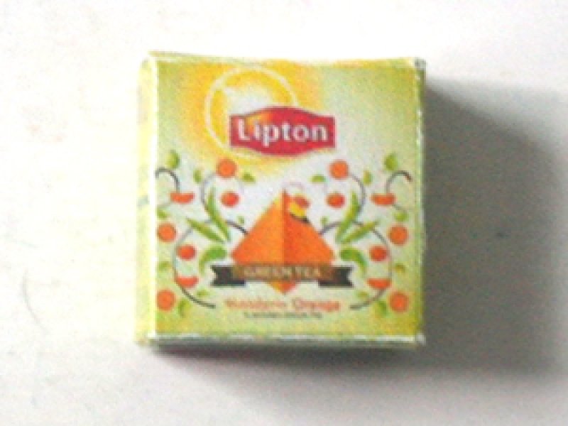 ミニチュア　1/12サイズのパッケージ