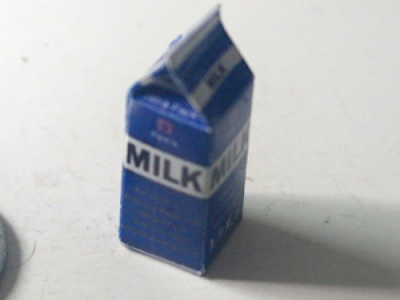 ミニチュア　1/12サイズのパッケージ