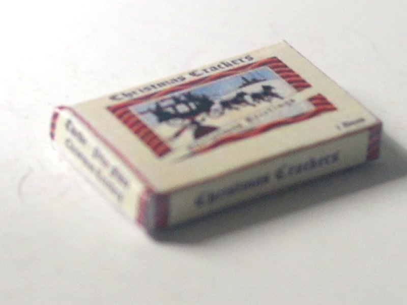 ミニチュア　1/12サイズのパッケージ