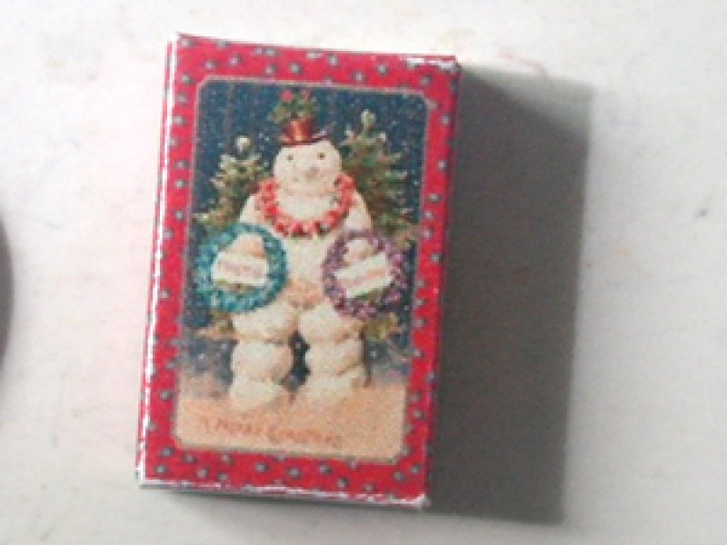 ミニチュア　1/12サイズのパッケージ