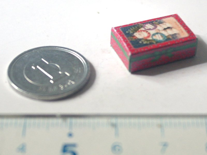 ミニチュア　1/12サイズのパッケージ