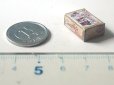 ミニチュア　1/12サイズのパッケージ