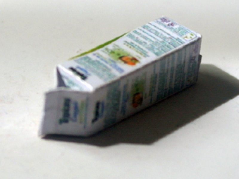 ミニチュア　1/12サイズのパッケージ